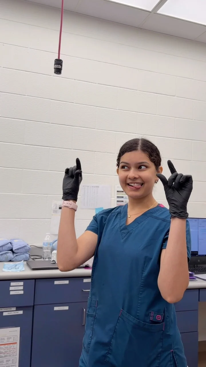 Clock it, clock in… same thing🤏🩺 📍Gulf Coast Humane Society #explore #humanesociety #vettech #vetlife #explorepage